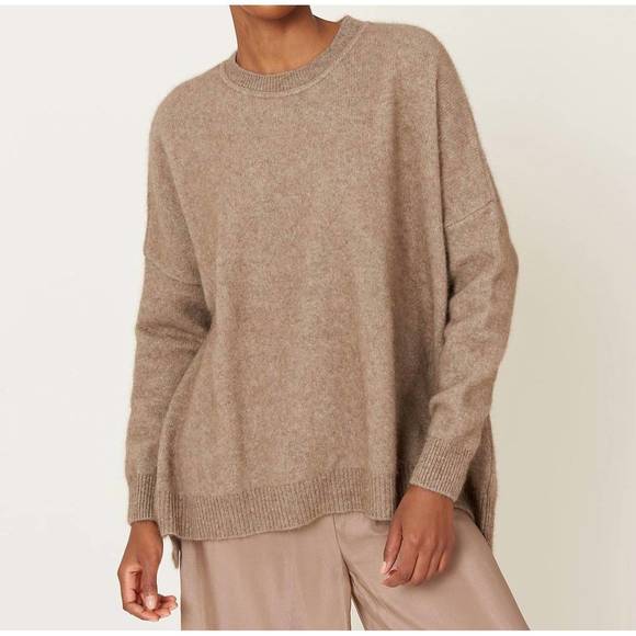 NEW WORN agn√©s knit sweater in latte